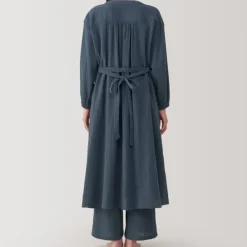 Women's Crepe Gauze Long Cardigan