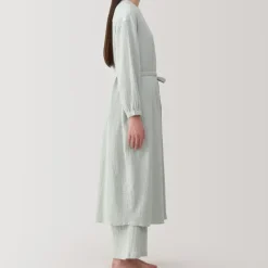 Women's Crepe Gauze Long Cardigan