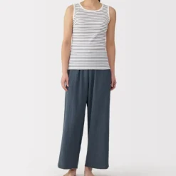 Women's Crepe Gauze Long Pants