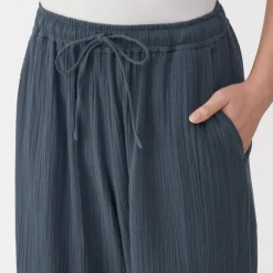 Women's Crepe Gauze Long Pants