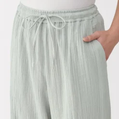 Women's Crepe Gauze Long Pants