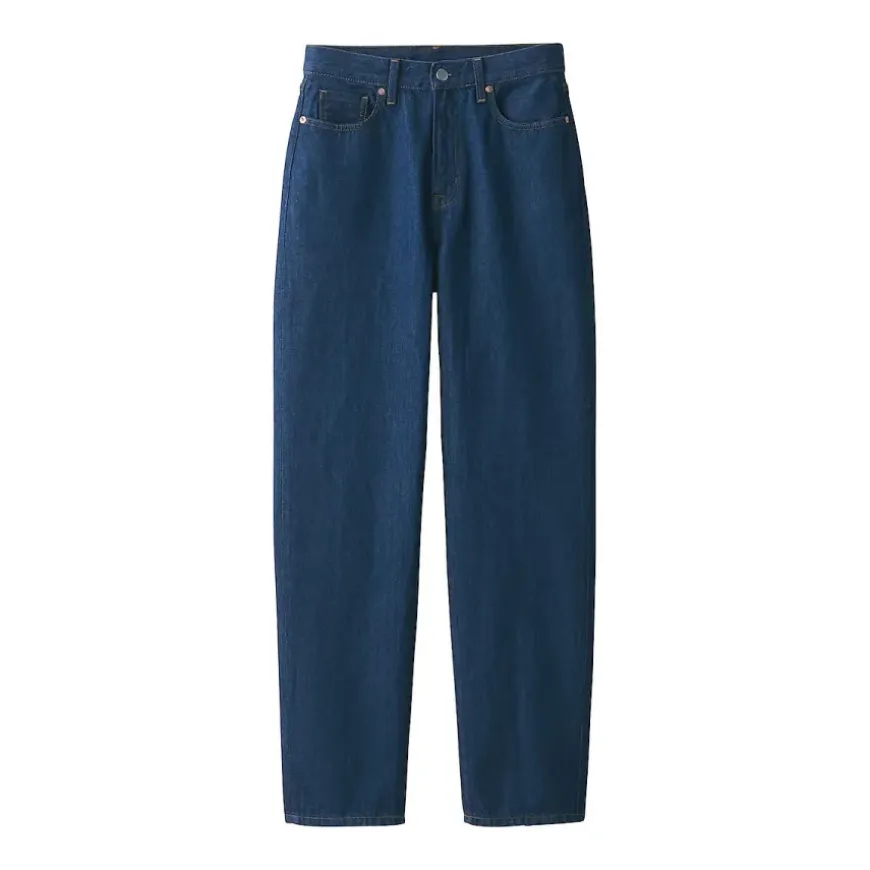 Women's Denim Regular Pants Blue