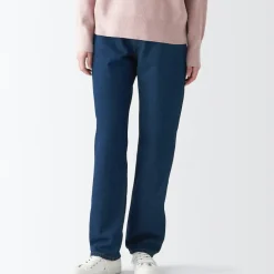 Women's Denim Regular Pants Blue
