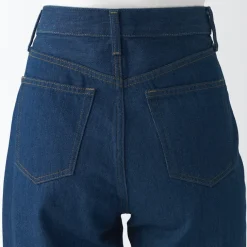 Women's Denim Regular Pants Blue