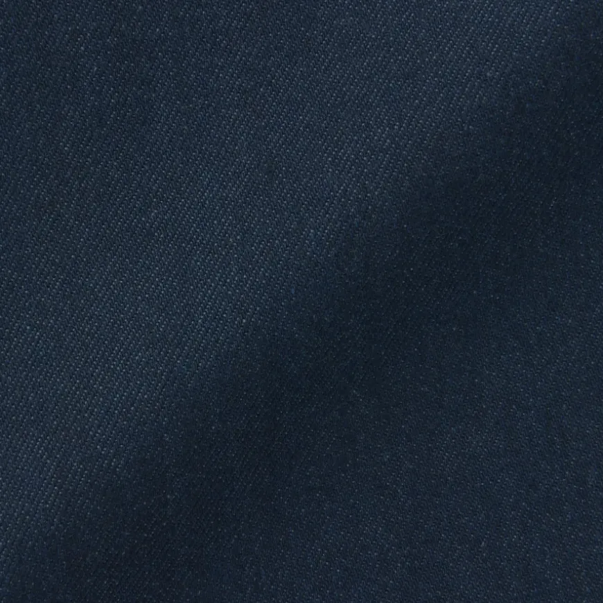 Women's Denim Regular Pants - Dark Navy (L 31inch / 79cm)