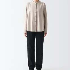 Women's Denim Regular Pants Black