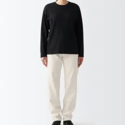 Women's Denim Regular Pants (L 30inch / 77cm)