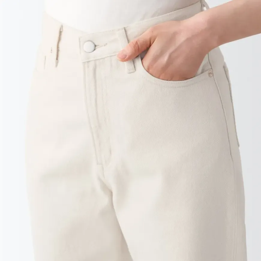 Women's Denim Regular Pants (L 30inch / 77cm)