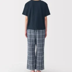 Women's Double Gauze Short Sleeve Loungewear Set