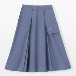 Women's Easy-Dry Broadcloth Flared Skirt