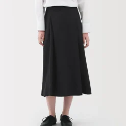 Women's Easy-Dry Broadcloth Flared Skirt