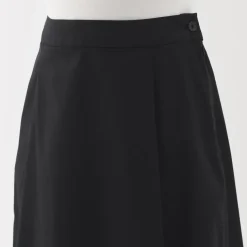 Women's Easy-Dry Broadcloth Flared Skirt