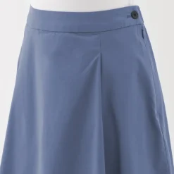 Women's Easy-Dry Broadcloth Flared Skirt