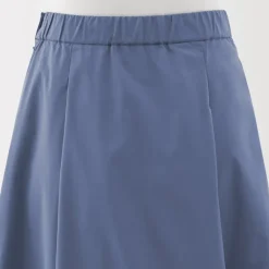 Women's Easy-Dry Broadcloth Flared Skirt
