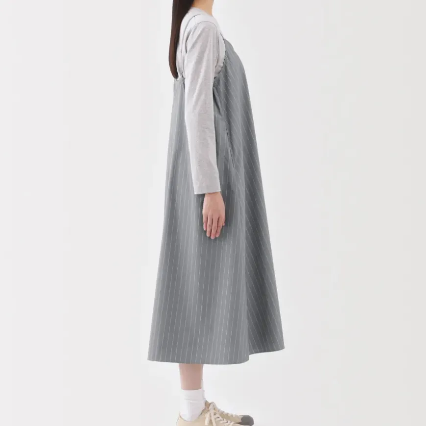 Women's Easy-Dry Broadcloth Striped Camisole Dress