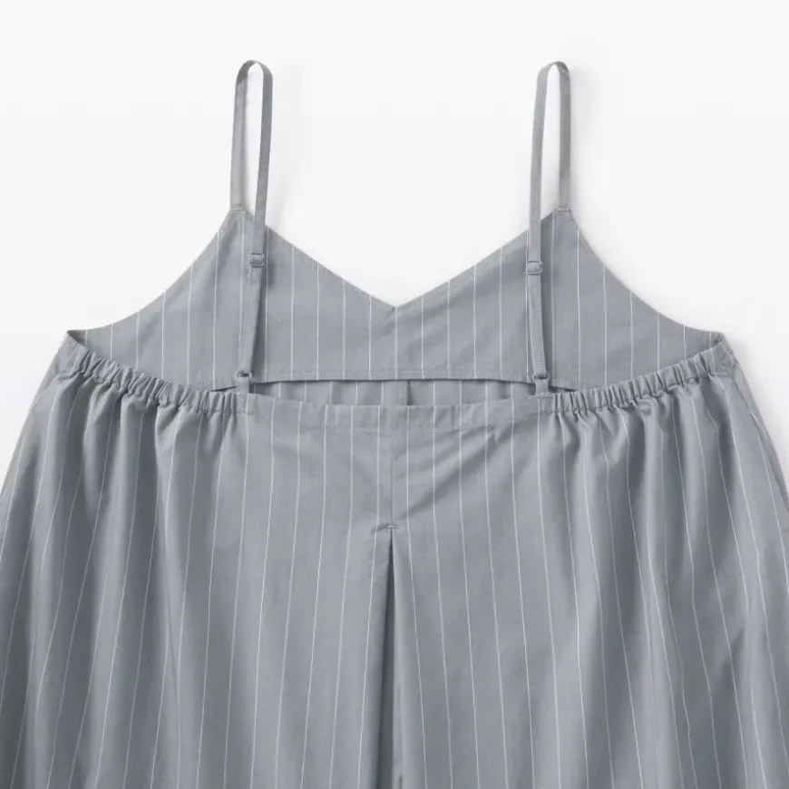 Women's Easy-Dry Broadcloth Striped Camisole Dress