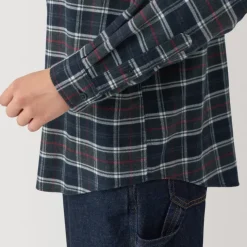Women's Flannel Regular Collar Long Sleeve Patterned Shirt
