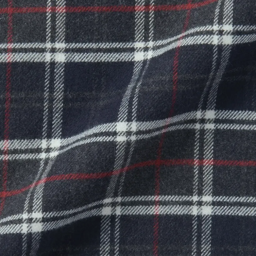 Women's Flannel Regular Collar Long Sleeve Patterned Shirt