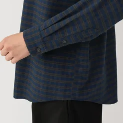 Women's Flannel Regular Collar Long Sleeve Patterned Shirt