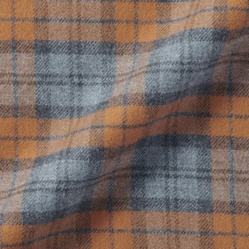 Women's Flannel Regular Collar Long Sleeve Patterned Shirt
