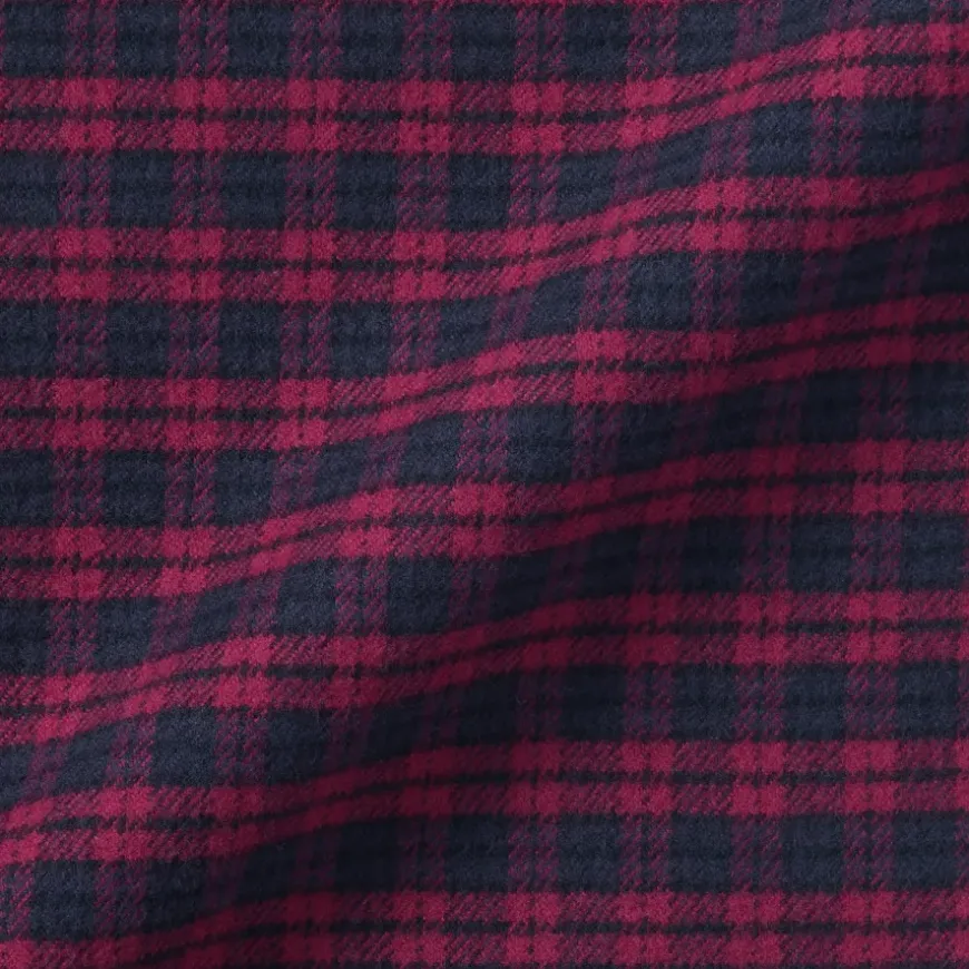 Women's Flannel Regular Collar Long Sleeve Patterned Shirt