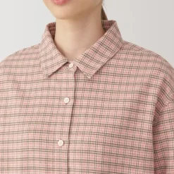 Women's Flannel Regular Collar Long Sleeve Patterned Shirt