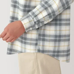 Women's Flannel Regular Collar Long Sleeve Patterned Shirt