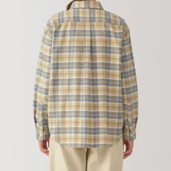 Women's Flannel Regular Collar Long Sleeve Patterned Shirt