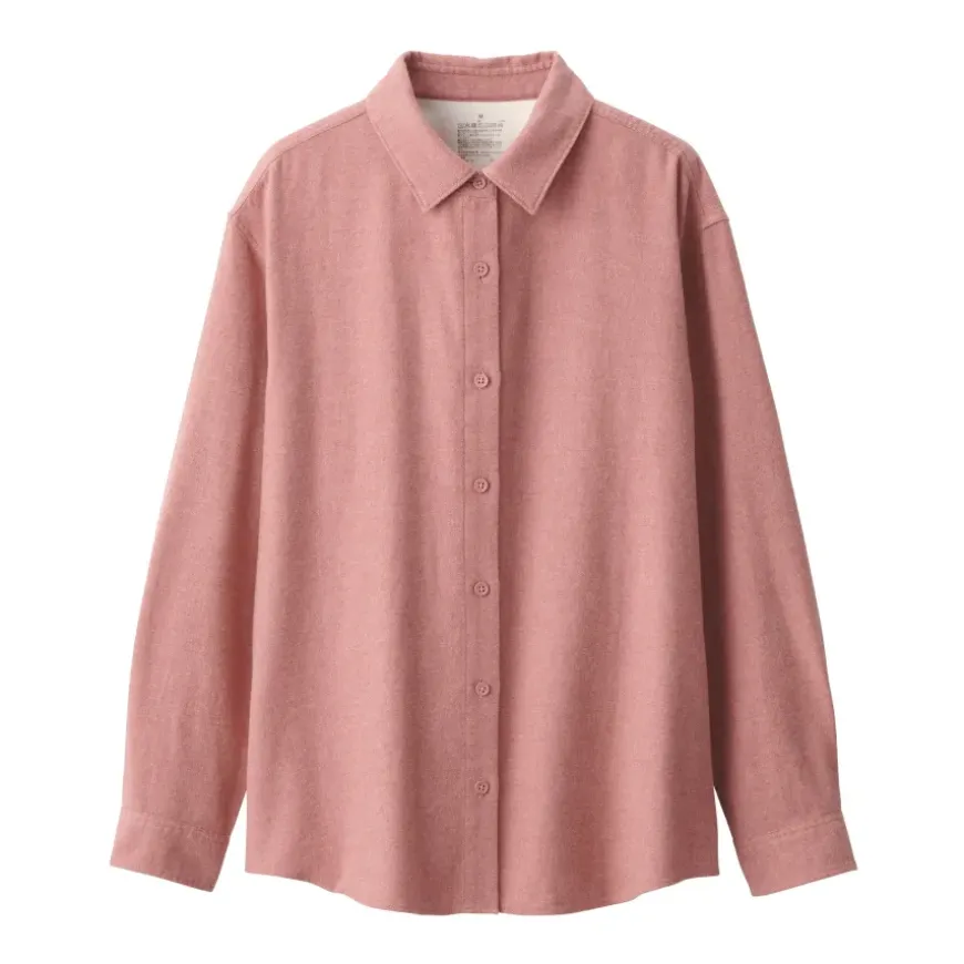 Women's Flannel Regular Collar Long Sleeve Shirt