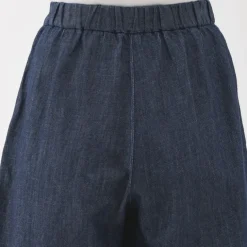 Women's Hemp Blend Denim Skort