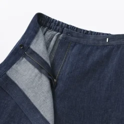 Women's Hemp Blend Denim Skort