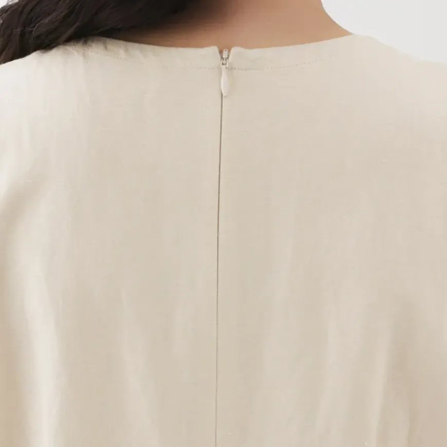 Women's Hemp Blend Twill Jumpsuit