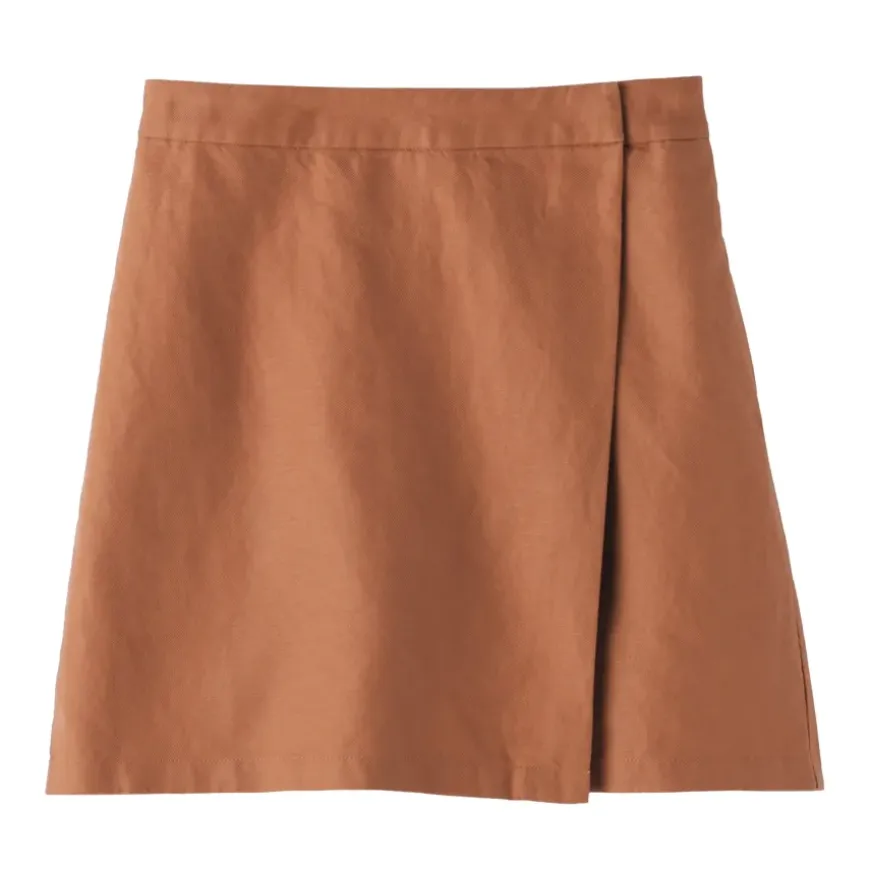 Women's Hemp Blend Twill Skort