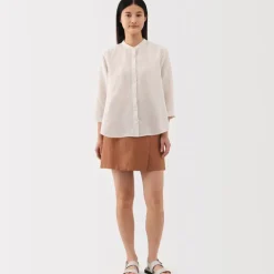Women's Hemp Blend Twill Skort