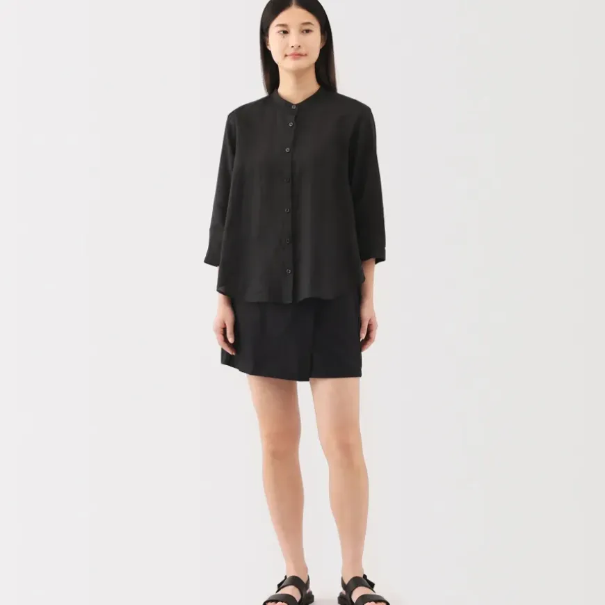 Women's Hemp Blend Twill Skort
