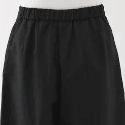 Women's Hemp Blend Twill Wraparound Wide Dress Trousers