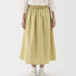 Women's Hemp Cotton Easy Long Skirt