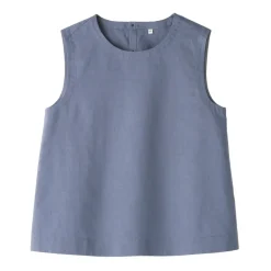 Women's Hemp Cotton Sleeveless Blouse