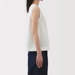 Women's Hemp Cotton Sleeveless Blouse