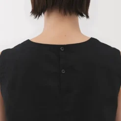 Women's Hemp Cotton Sleeveless Blouse