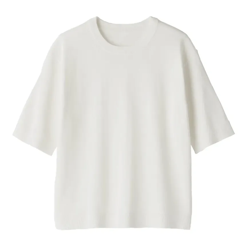 Women's High Twisted Half Sleeve Sweater