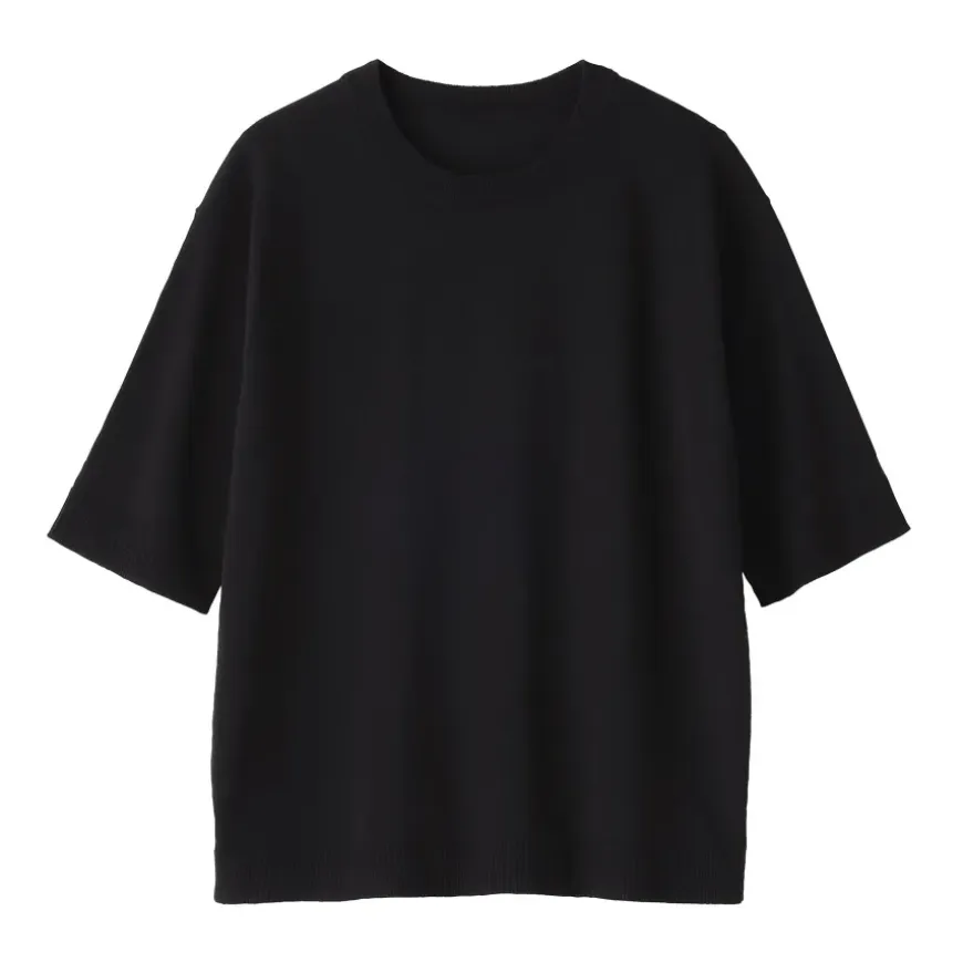 Women's High Twisted Half Sleeve Sweater