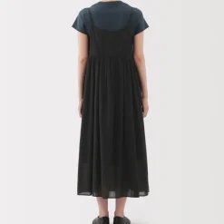 Women's High Twisted Veil Camisole Dress
