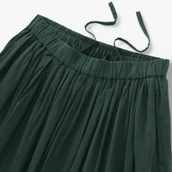 Women's High Twisted Veil Gathered Skirt