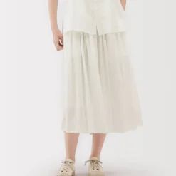 Women's High Twisted Veil Gathered Skirt