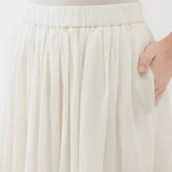 Women's High Twisted Veil Gathered Skirt