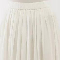 Women's High Twisted Veil Gathered Skirt