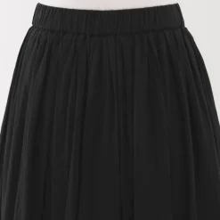 Women's High Twisted Veil Gathered Skirt