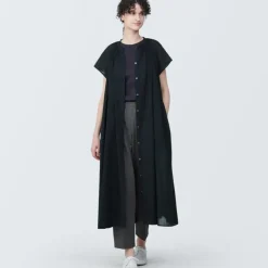 Women's High-Twist Veil French Sleeve Dress