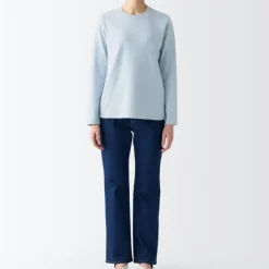 Women's Interlock Crew Neck Long Sleeve T-Shirt